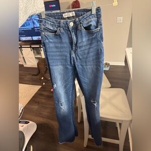 YMI Women's Classic Blue Boot Cut Jeans